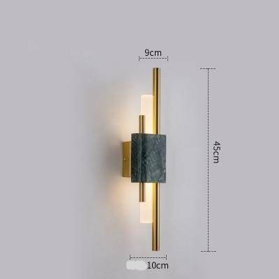 Applique murale design LED en marbre Loft