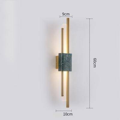 Applique murale design LED en marbre Loft