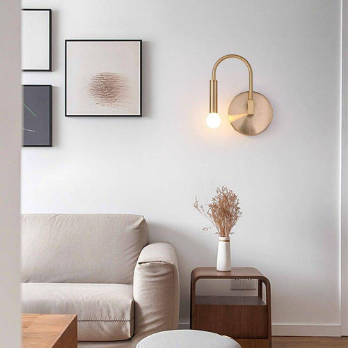 Applique murale moderne LED avec ampoule tombante - vue 4 sur 5