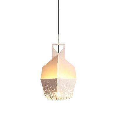 pendant light LED design with colored metal and Hang style patterns