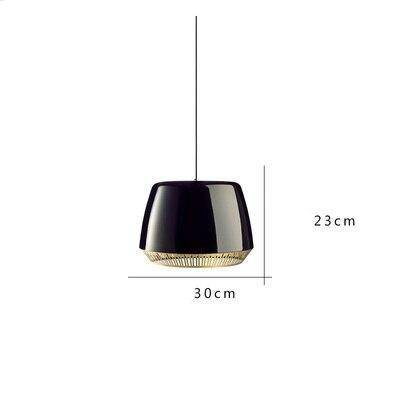 Suspension design à LED en métal coloré Lofy