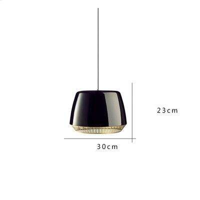 Lámpara de suspensión design Lofy metal coloreado LED