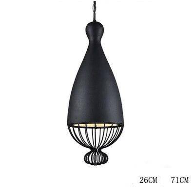 Suspension LED en métal design arrondi Lofty - vue 7 sur 10