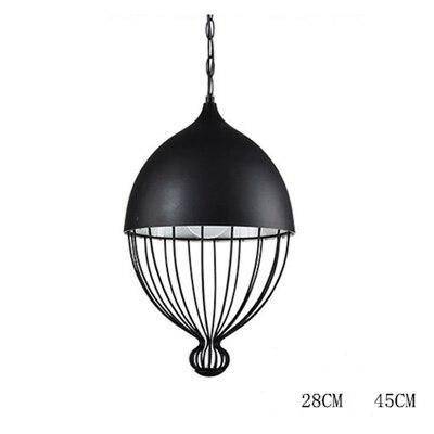 Suspension LED en métal design arrondi Lofty - vue 9 sur 10