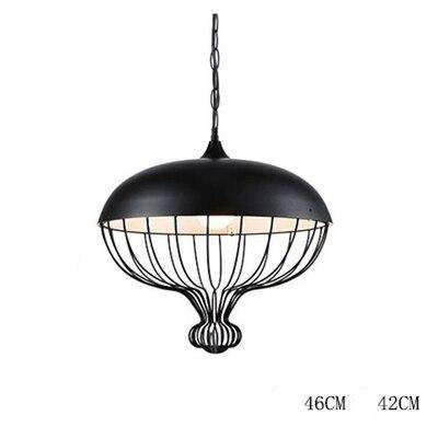 Suspension LED en métal design arrondi Lofty