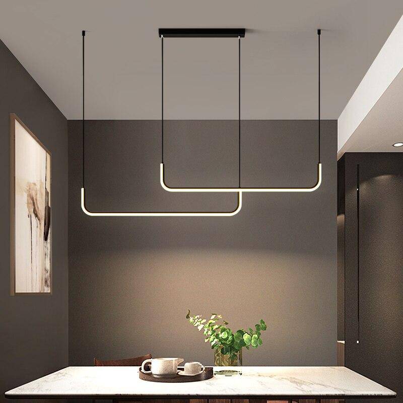 Lámpara de suspensión design Moderno estilo LED Hang de aluminio