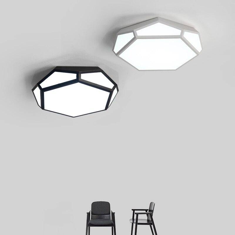 Plafonnier design géométrique diamant à LED moderne Bwart