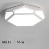 Plafonnier design géométrique diamant à LED moderne Bwart