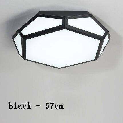Plafonnier design géométrique diamant à LED moderne Bwart