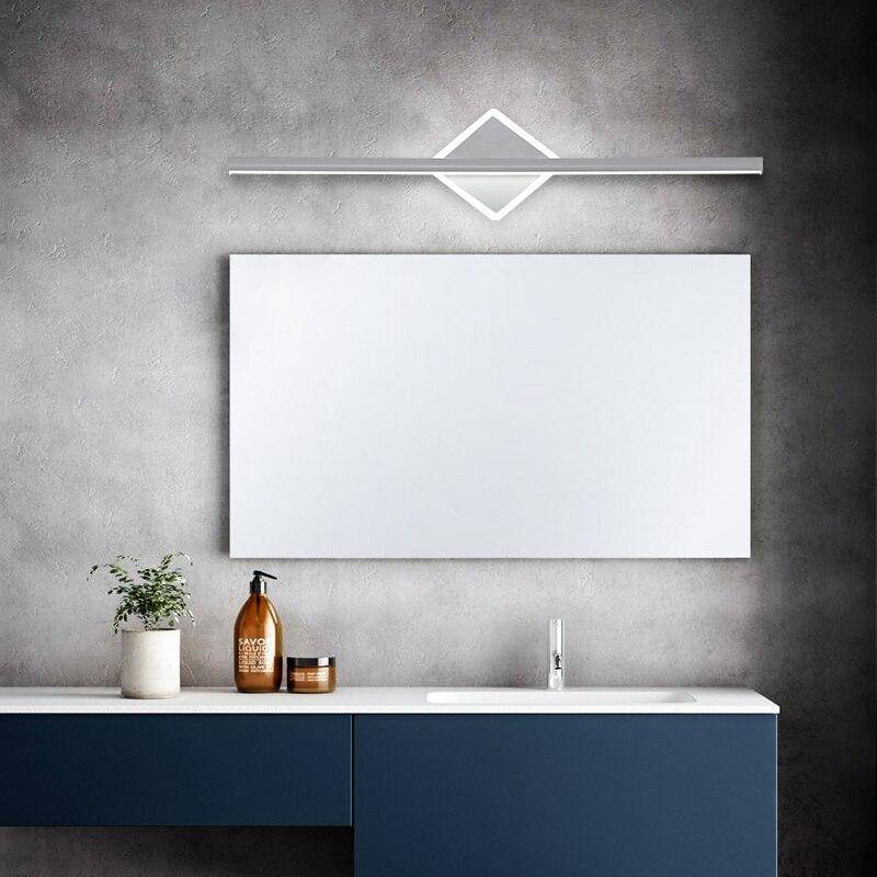 Aplique design LED dorado o blanco Espejo