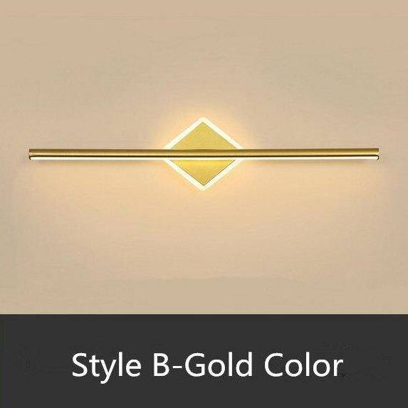 wall lamp LED wall design gold or white Mirror