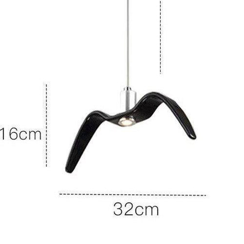 Suspension LED design en forme de mouettes Seagull