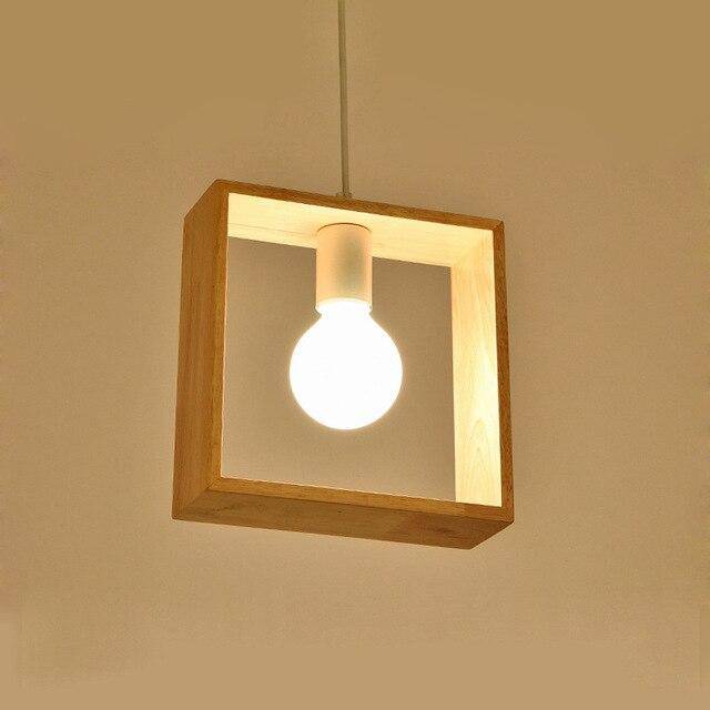 Botimi Wooden pendant lamp