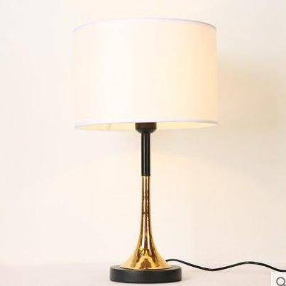 Lámpara de mesa design con LED y pantalla cilíndrica