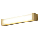 Applique murale à LED en métal doré pour miroir Luxury