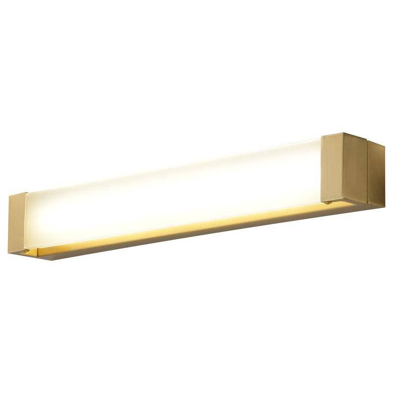 Applique murale à LED en métal doré pour miroir Luxury - vue 4 sur 8