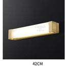 Applique murale à LED en métal doré pour miroir Luxury
