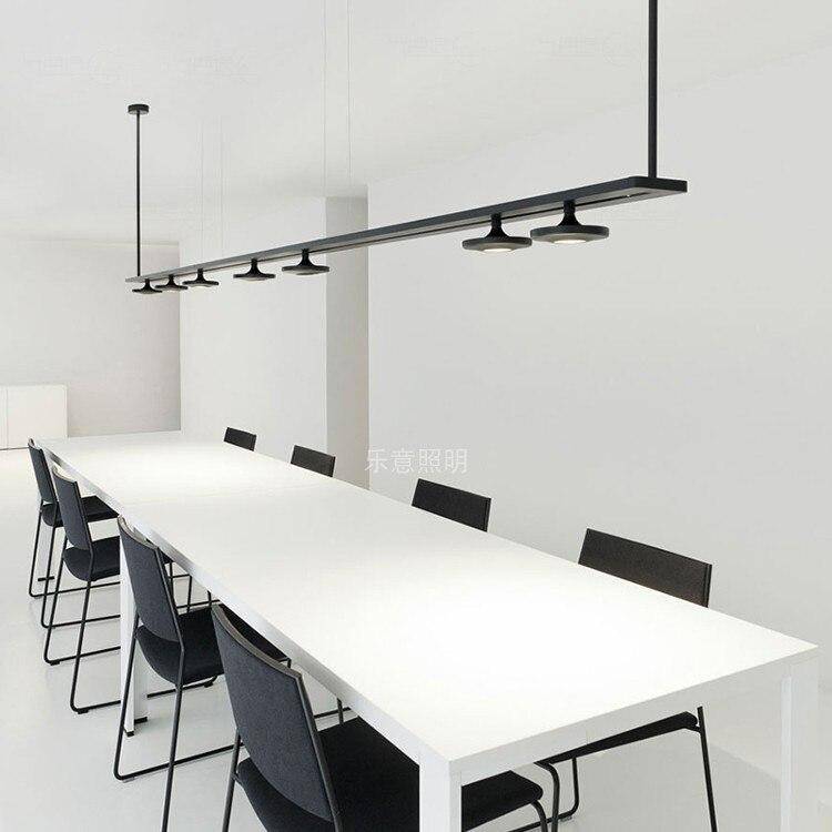 Suspension design LED avec plusieurs dimensions style Strip