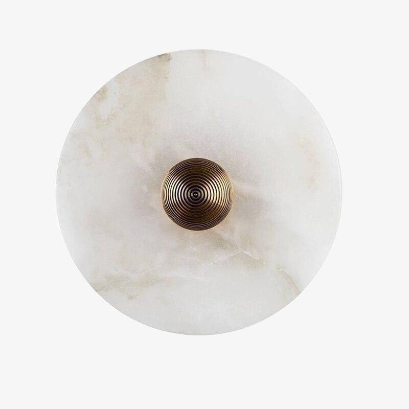 wall lamp LED design wall lamp with white marble disc