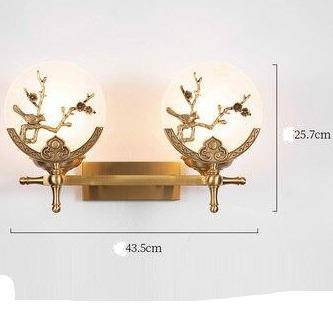 Applique murale LED en marbre avec plusieurs motifs dorées - vue 8 sur 7