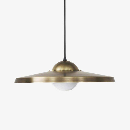 Suspension design LED avec chapeau cuivre Luxury - vue 2 sur 6