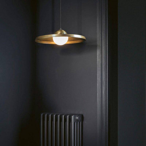 Suspension design LED avec chapeau cuivre Luxury - vue 3 sur 6