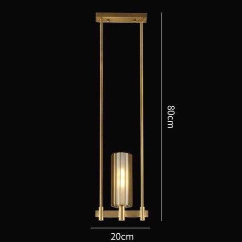 Lustre design LED en métal avec plusieurs abat-jours dorés Luxury