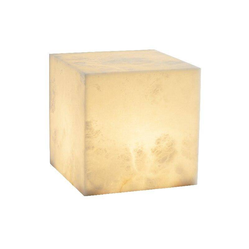 Creative Marble Cube LED Table Lamp
