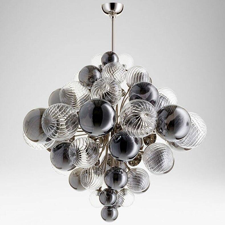 Suspension design LED avec plusieurs boules en verre Ball - vue 3 sur 11