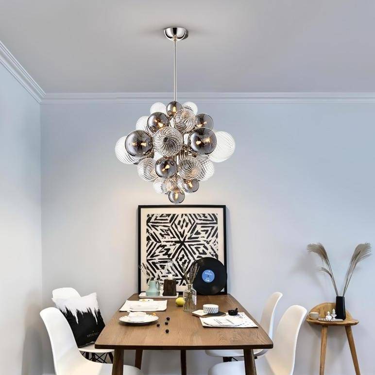 Suspension design LED avec plusieurs boules en verre Ball - vue 8 sur 11