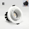 Spotlight round recessed LED adjustable Loft style