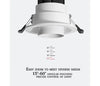 Spotlight round recessed LED adjustable Loft style