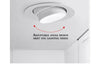 Spotlight round recessed LED adjustable Loft style