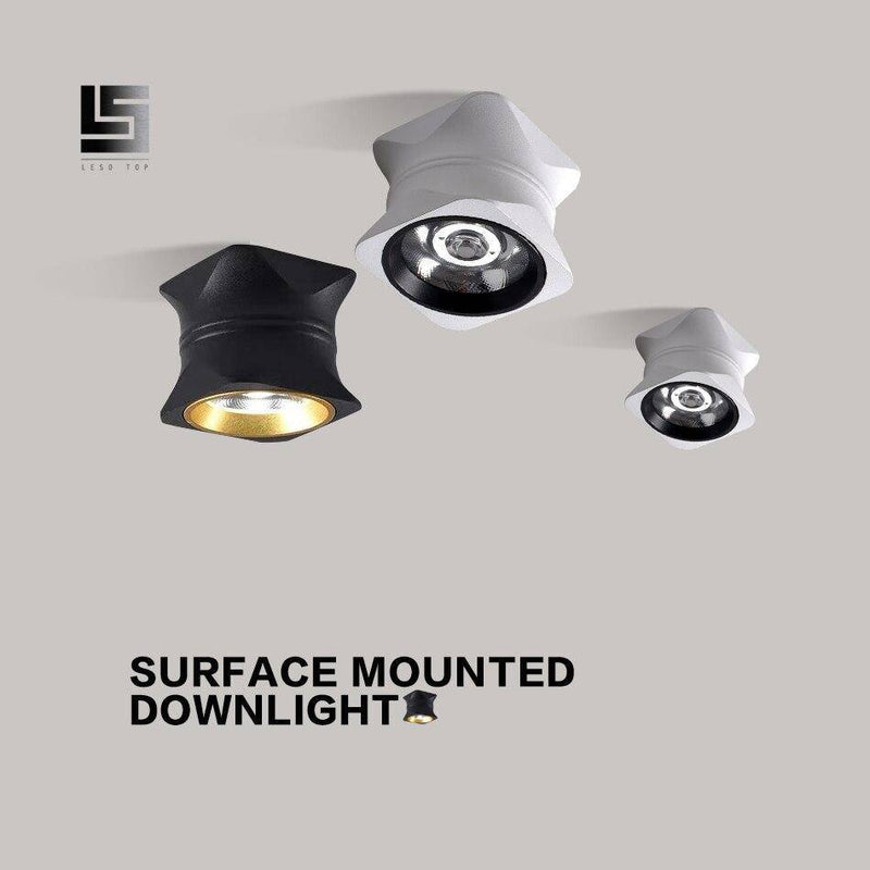 Moderno foco LED de superficie Loft