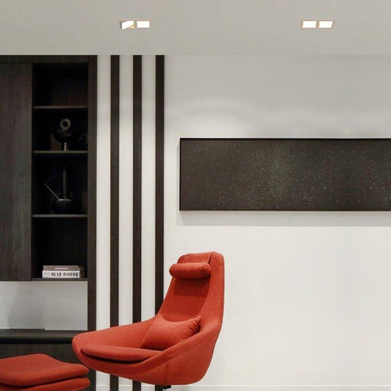 Spot carré LED en aluminium style Square