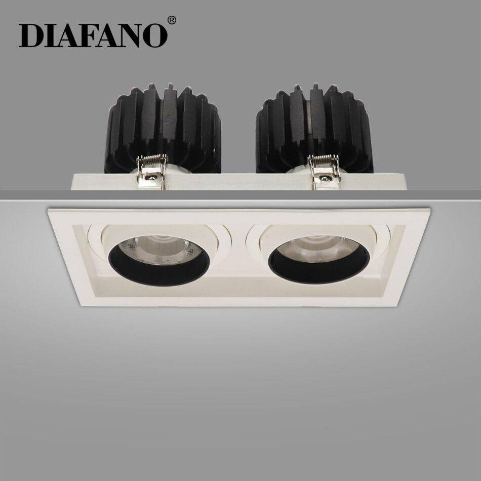 Spot moderne encastrable LED en aluminium - vue 5 sur 8