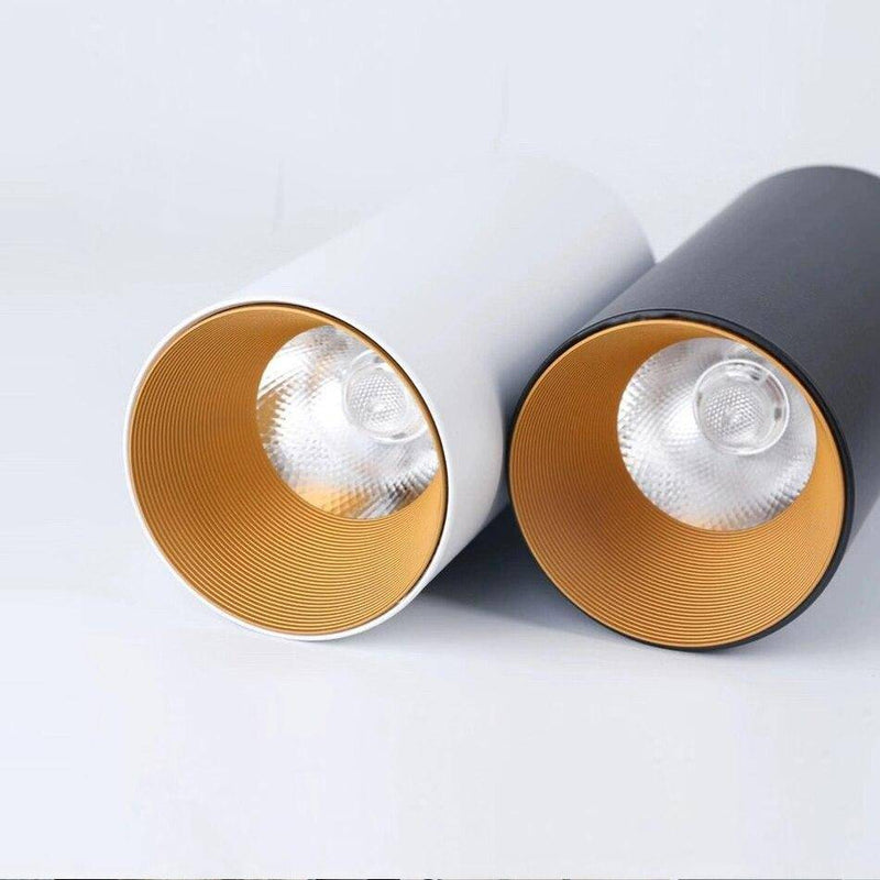 Spotlight modern round aluminium LED