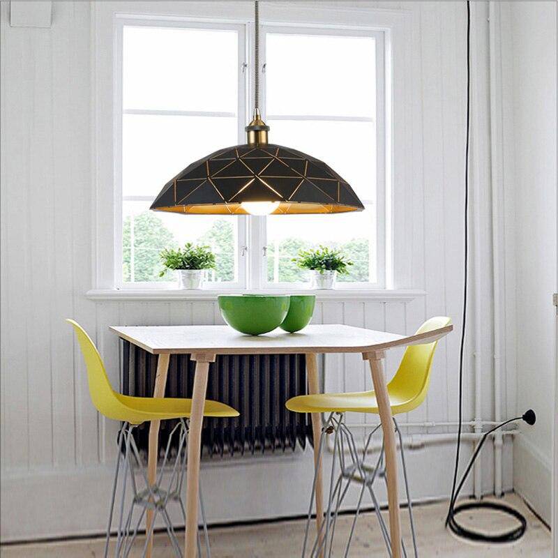 pendant light LED design with several metal Hang plates