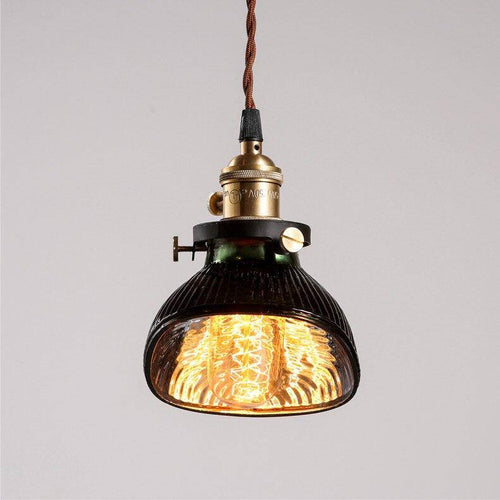 Lámpara de suspensión Retroiluminación LED con pantalla negra y dorada