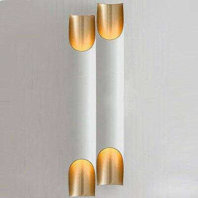 Suspension design LED avec abat-jour métal allongé Creative