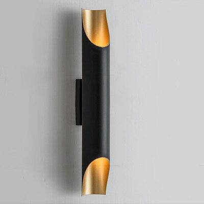 Suspension design LED avec abat-jour métal allongé Creative