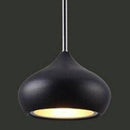 Suspension design à LED ovale de couleurs