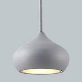 Suspension design à LED ovale de couleurs - vue 7 sur 10