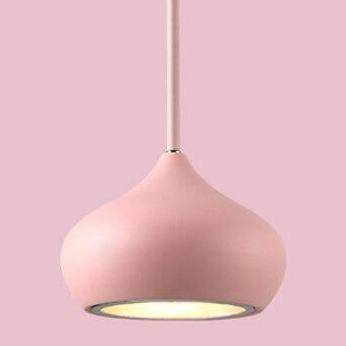 Oval Color LED Design pendant lamp