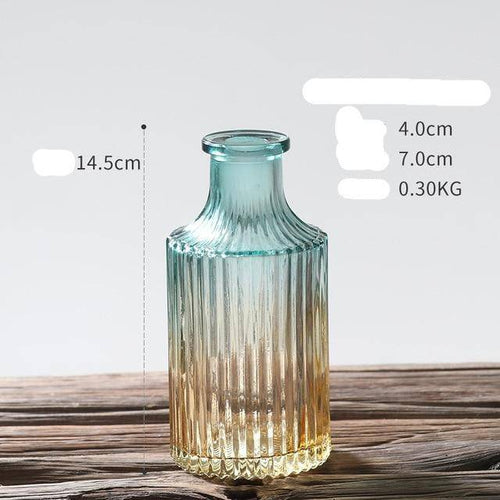 Vase en verre décoratif style scandinave