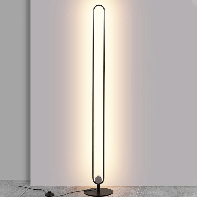 Lampadaire industriel LED minimaliste en métal résistant Hevenly - vue 8 sur 13