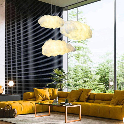 pendant light modern cloud-shaped LED Kids