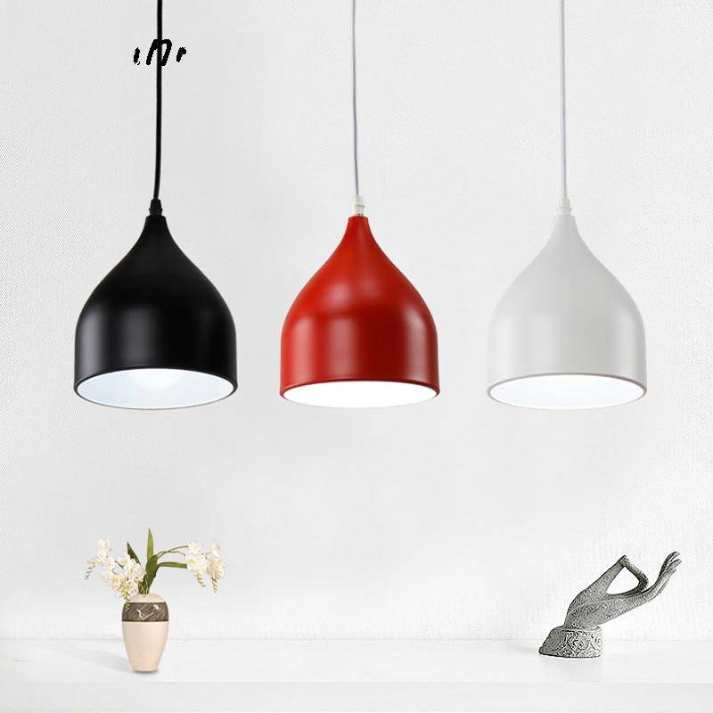 pendant light LED round cone of Hanging colors
