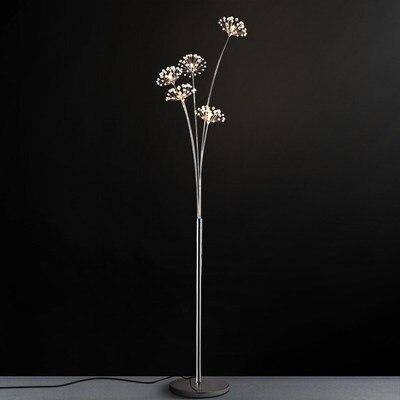 Lámpara de pie design moderna LED en forma de flor