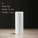 Vase en céramique design en cylindre style minimaliste